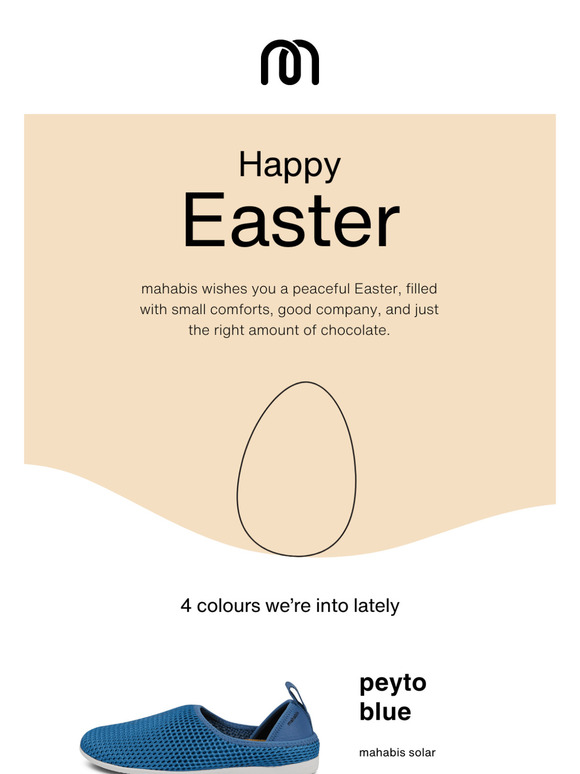 An Easter note from mahabis