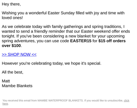 Celebrating Easter With A Special Offer