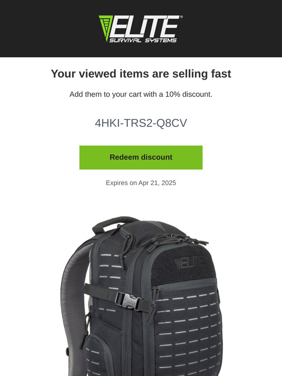 Don't miss out on 10% off!
