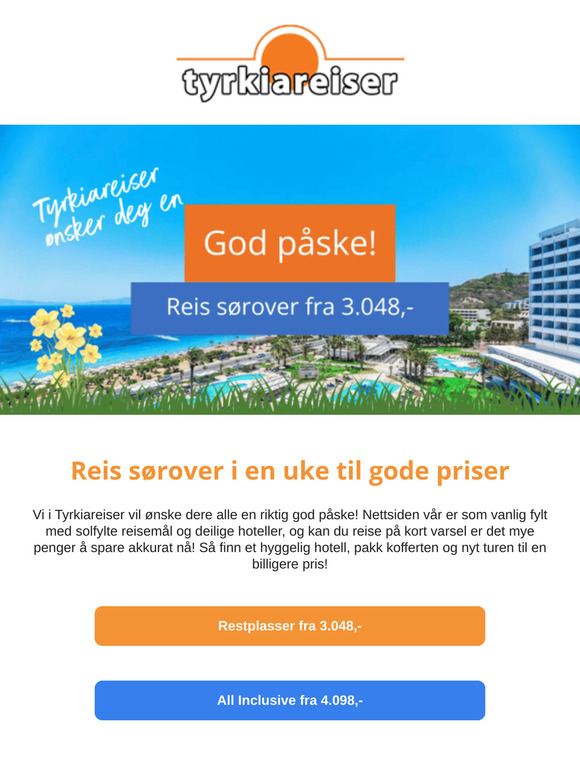 God påske fra Tyrkiareiser 🐣