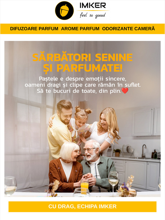 Îți dorim Sărbători parfumate! 🌷