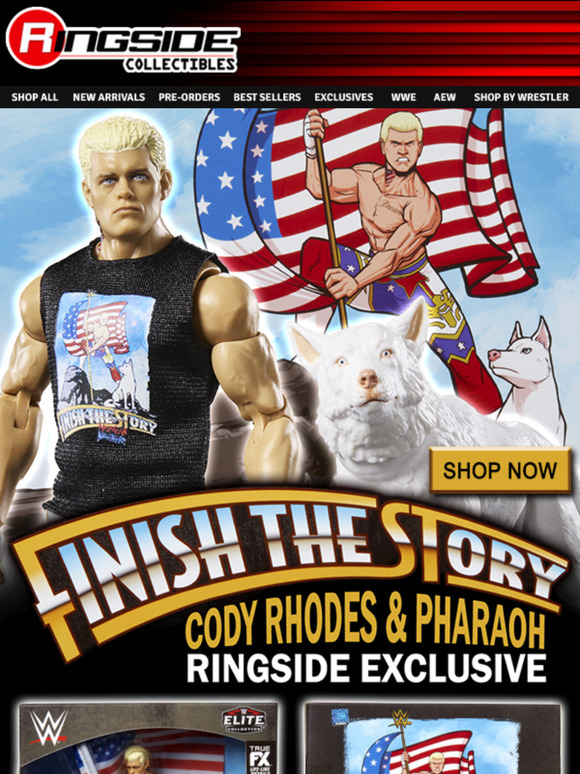 Finish The Story 🇺🇸 Cody Rhodes & Pharaoh Exclusive!