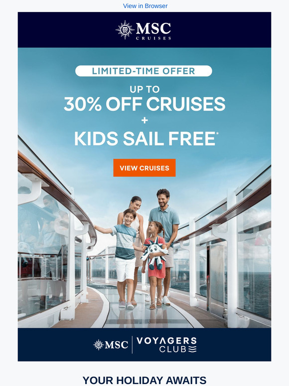 Ready for a Holiday? Book With This Limited-Time Offer