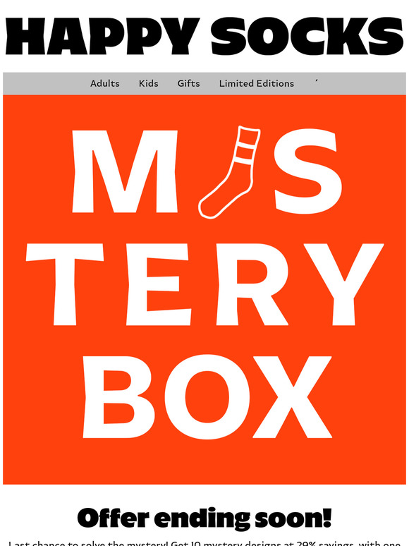 Last chance: Mystery Box