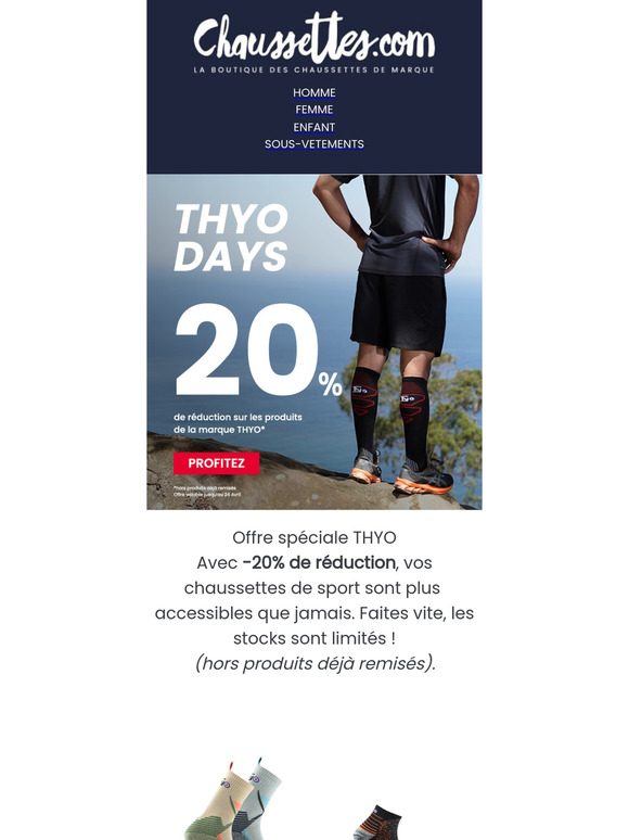 🎉 -20% sur toute la marque THYO — ça commence maintenant !
