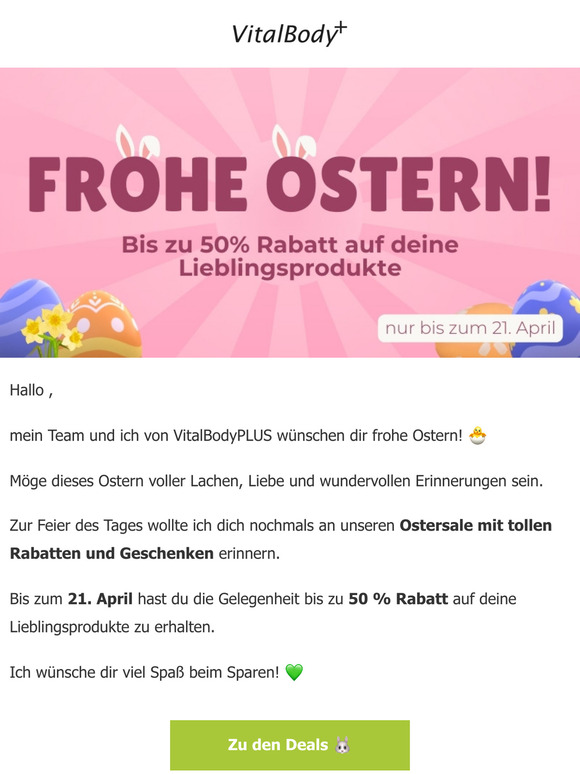 Frohe Ostern  🐣