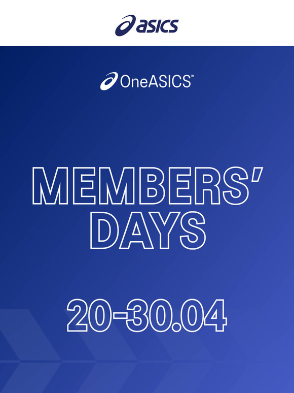 Ekskluzywne nagrody czekają — dołącz do OneASICS™.