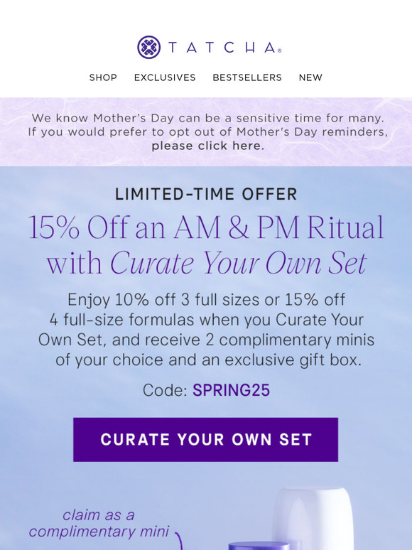 Get 2 minis on us when you Curate Your Own Set
