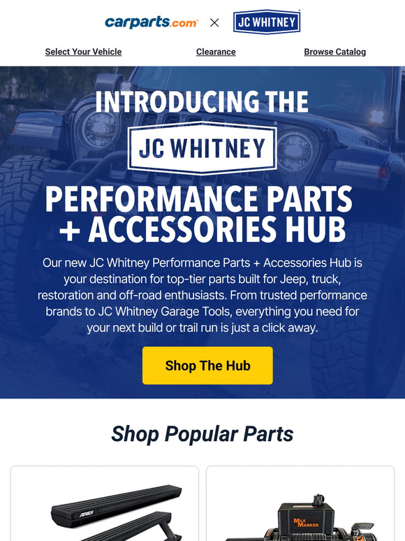 You Asked, We Delivered: JC Whitney Returns