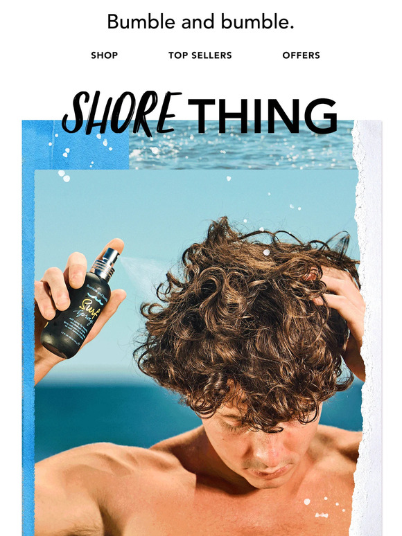 Get beachy hair anytime, anywhere.