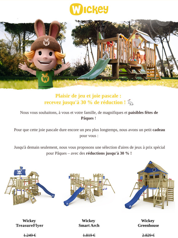 Plaisir de jeu et joie pascale : recevez jusqu'à 30 % de réduction ! 🐇