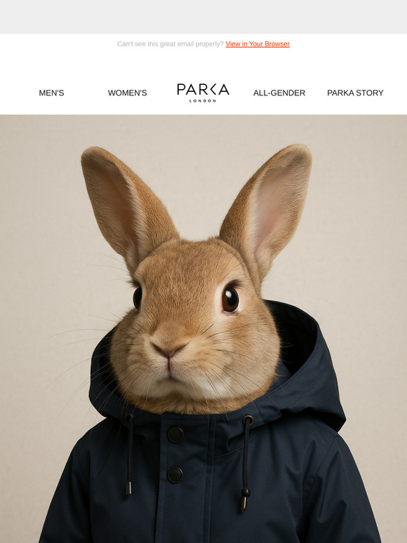 Hop Along To The Best Spring Deals On Parkas! 🐇