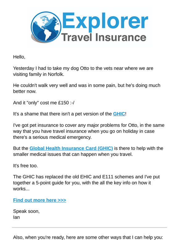 Do you know about GHIC?