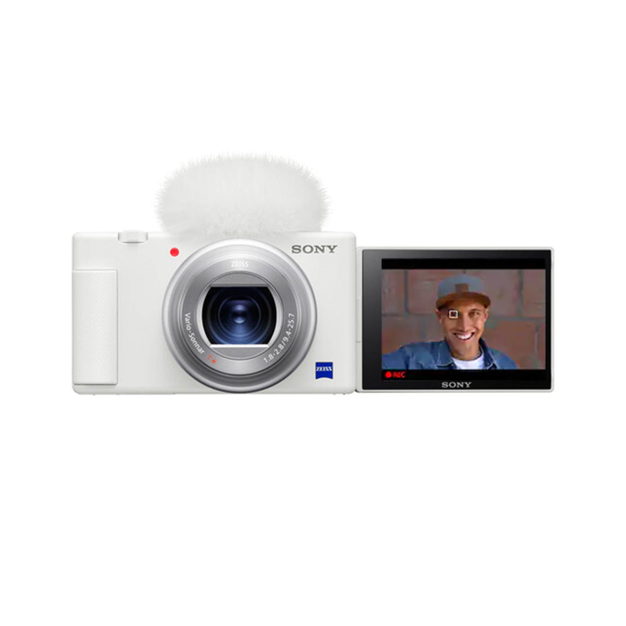Image of Sony DC-ZV1 Compact Digital Camera  (White)