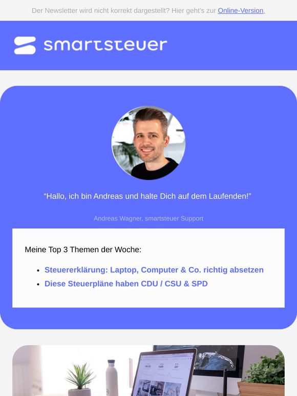 Steuererklärung: Laptop, Computer & Co. richtig absetzen