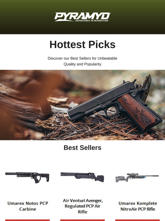 April's Best Sellers from Pyramyd!