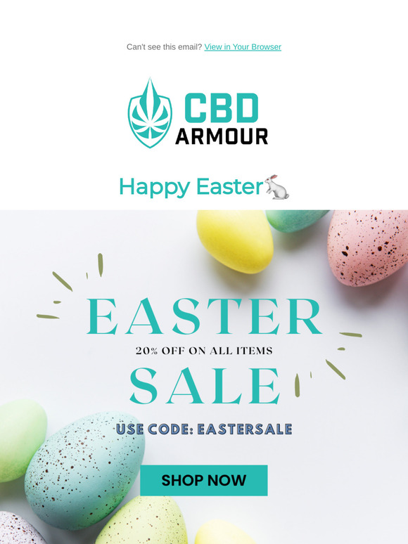 Easter Sale - Get 20% off everything! 🌸