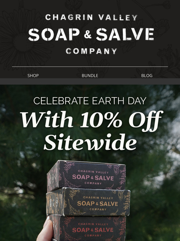 Earth Day Savings: 10% Off Sitewide