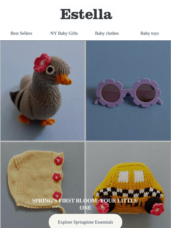 A Soft Start to Spring: Sweet Blooms for Baby
