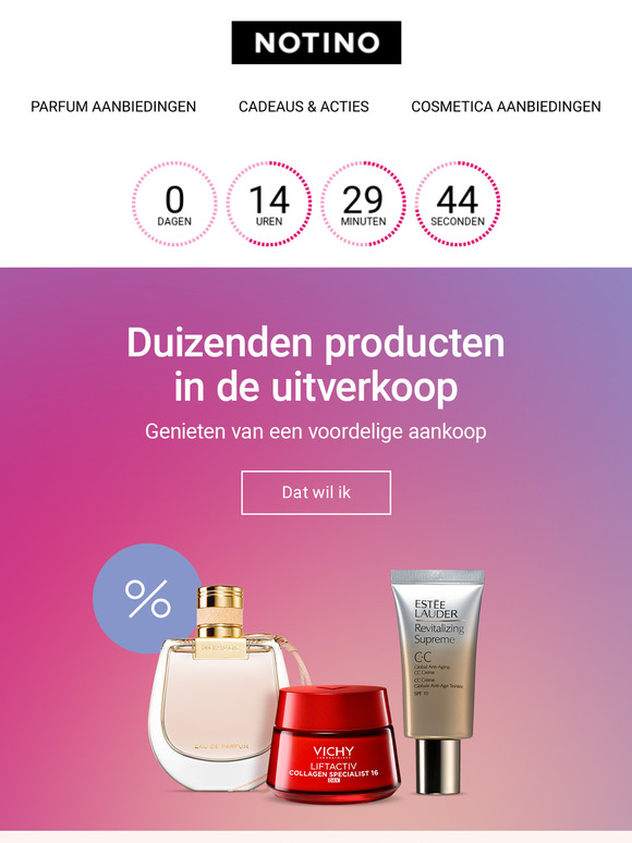 De uitverkoop van duizenden producten loopt langzaam ten einde