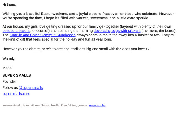 From My Family to Yours 🐰
