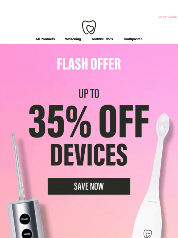 Flash Offer: Up to 35% OFF Devices⚡