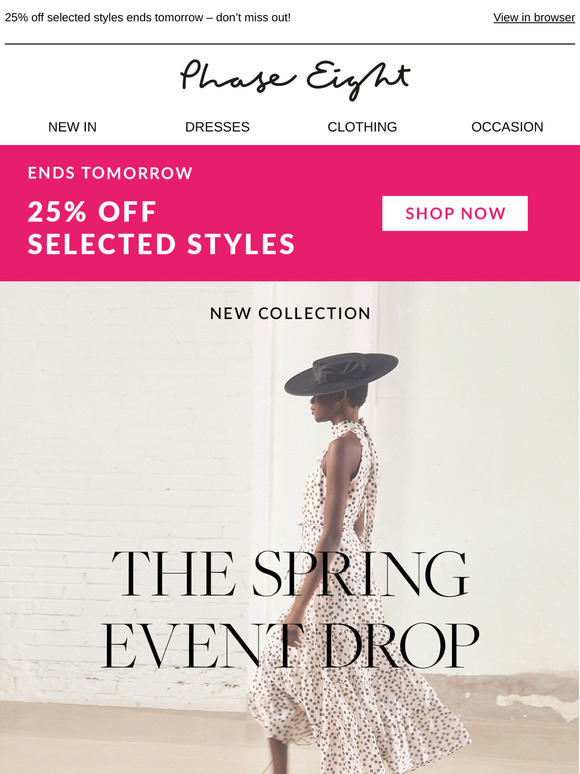 Just in: Your first look at our new collection