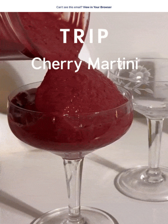 TRIP's Cherry Mocktail 🍒