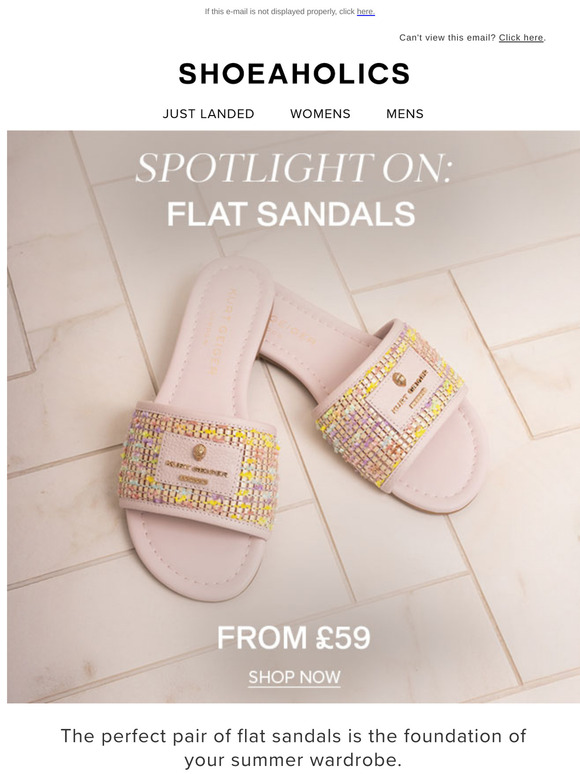 Spotlight On: Flat Sandals