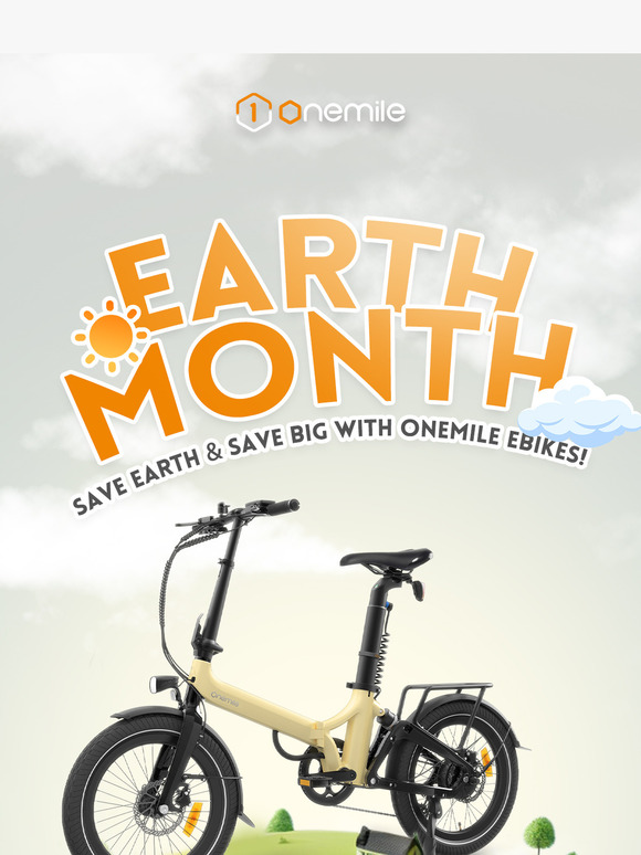 🌍Earth Month 2025: Every Onemile ride supports sustainable mobility.