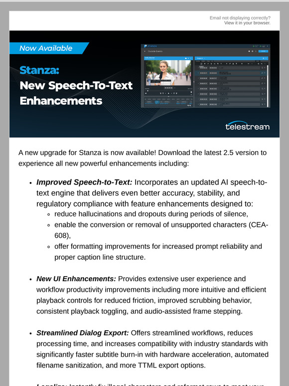 New Stanza 2.5 Release with AI Enhancements
