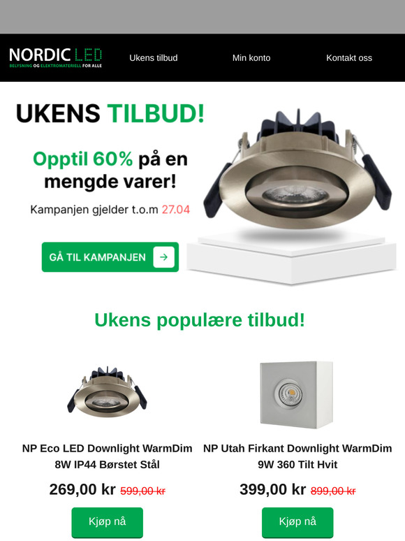 KUN denne uken: SPAR opptil 60%! 🎁
