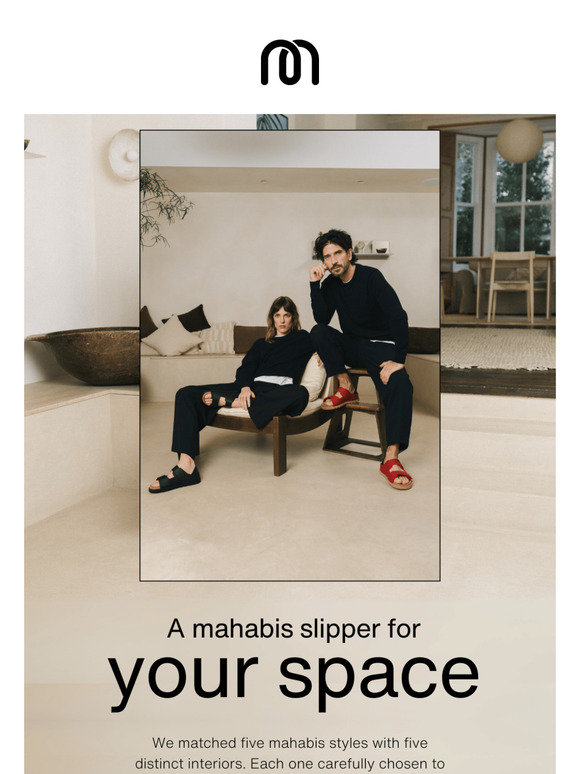 5 interior styles, 5 slippers