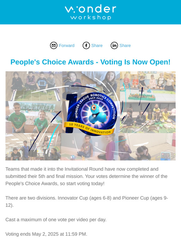 WLRC 🏆 People's Choice Voting is Now Open!