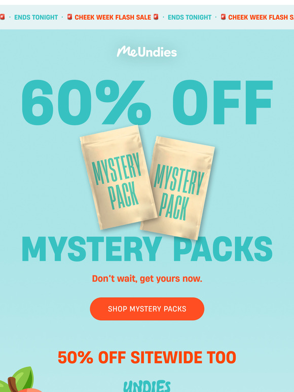 60% off Mystery Packs
