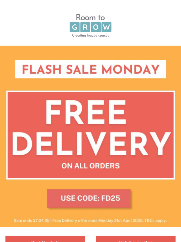🎯 Free Delivery on All Orders – Today Only!