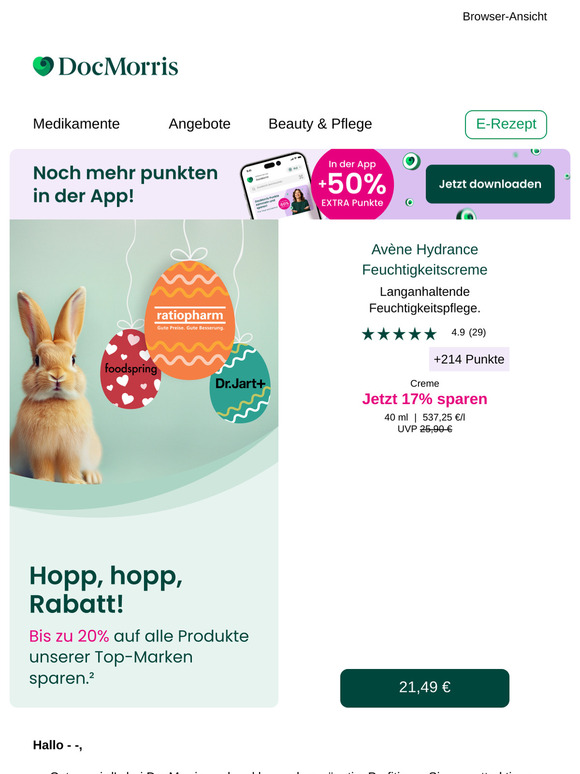 📅 Nur noch heute: 20% auf Top-Marken²