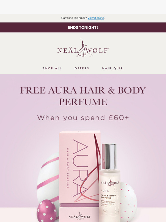 Hurry, your FREE AURA ends soon!
