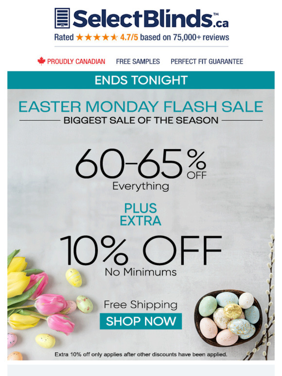 🐰 Easter Surprise! Don’t miss our BIGGEST SALE of the SEASON