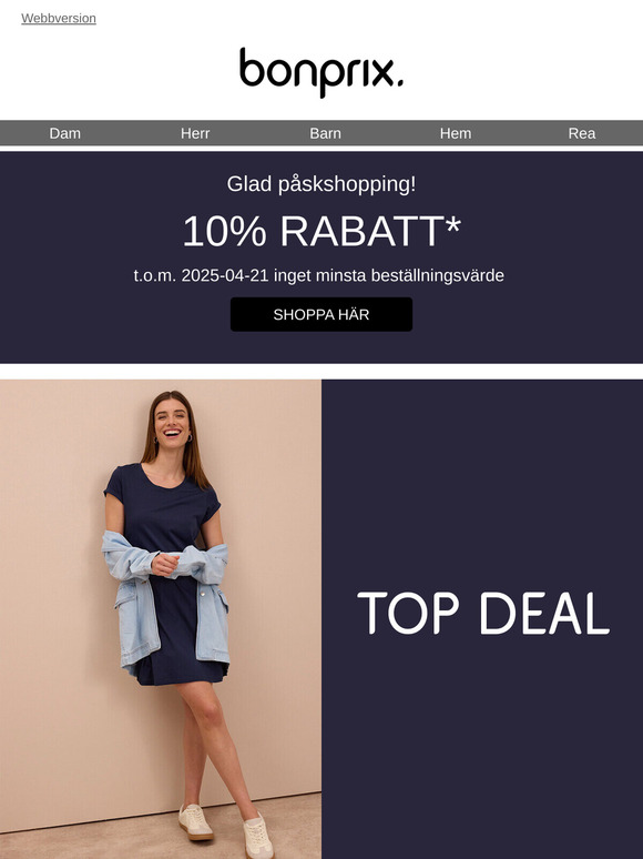 10% på allt - bara idag!