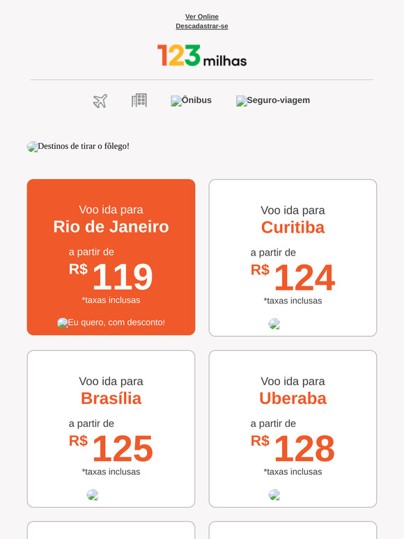 Atenção! Última chamada para economizar na sua viagem! ✈️