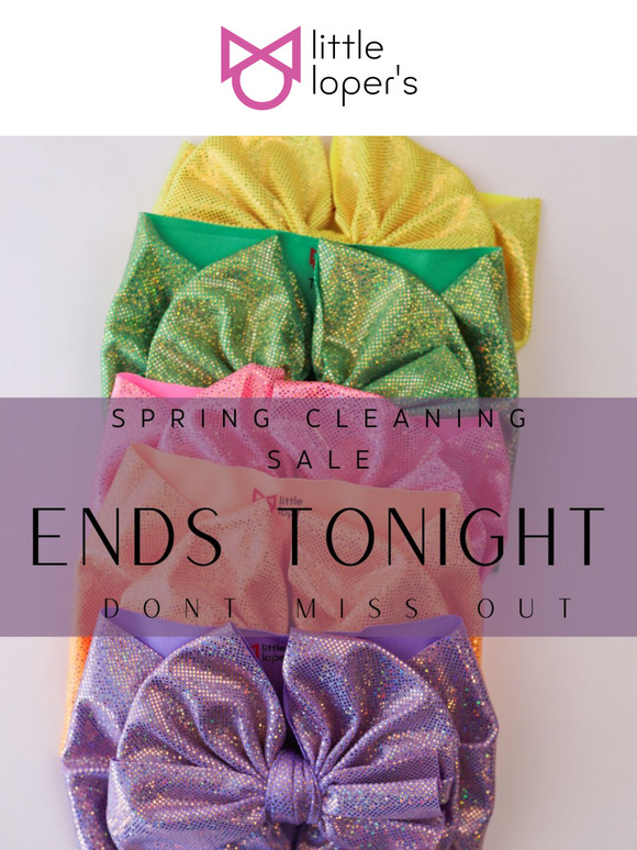 Final day for 30% off! 🎉🌼