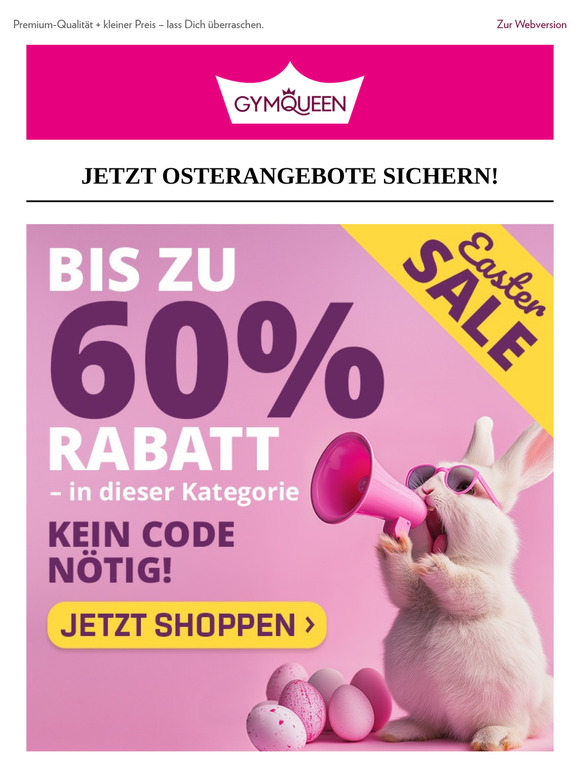 Jetzt noch die Osterangebote sichern!