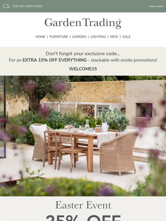 Final Week: 25% OFF EVERYTHING