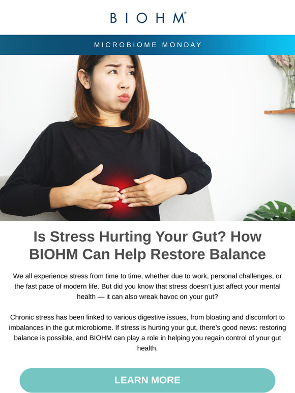 How is stress hurting your gut health