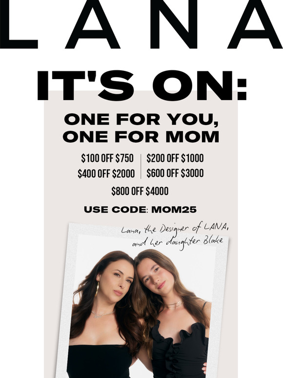 Mother's Day Promo ENDS TONIGHT
