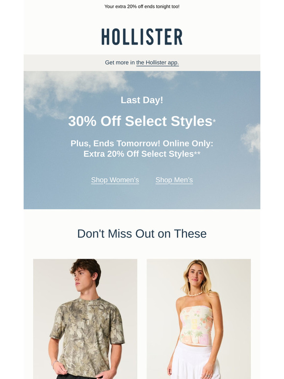 LAST DAY 🚨 30% off!