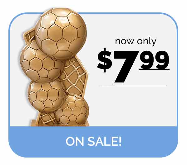 Masters Soccer Sculpture on Sale