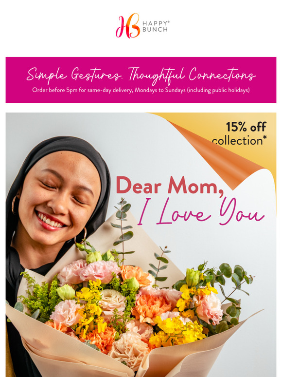 15% Off | I Love You, Mom 🌷