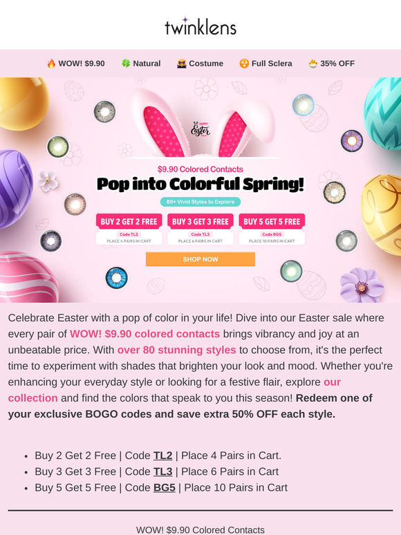 🔥 Pop into Colorful Spring!